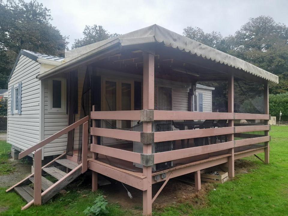 Mobilhome Lac De Guerledan Caurel  Екстериор снимка
